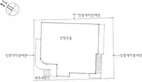 대전리 475-6 배치도 이미지